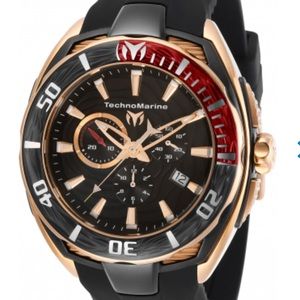❌SOLD❌ TECHNOMARINE
Cruise California Chronograph Quartz Black Dial Men's Watch